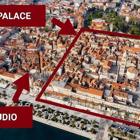 Appartamento Old Town Tower Spalato Esterno foto
