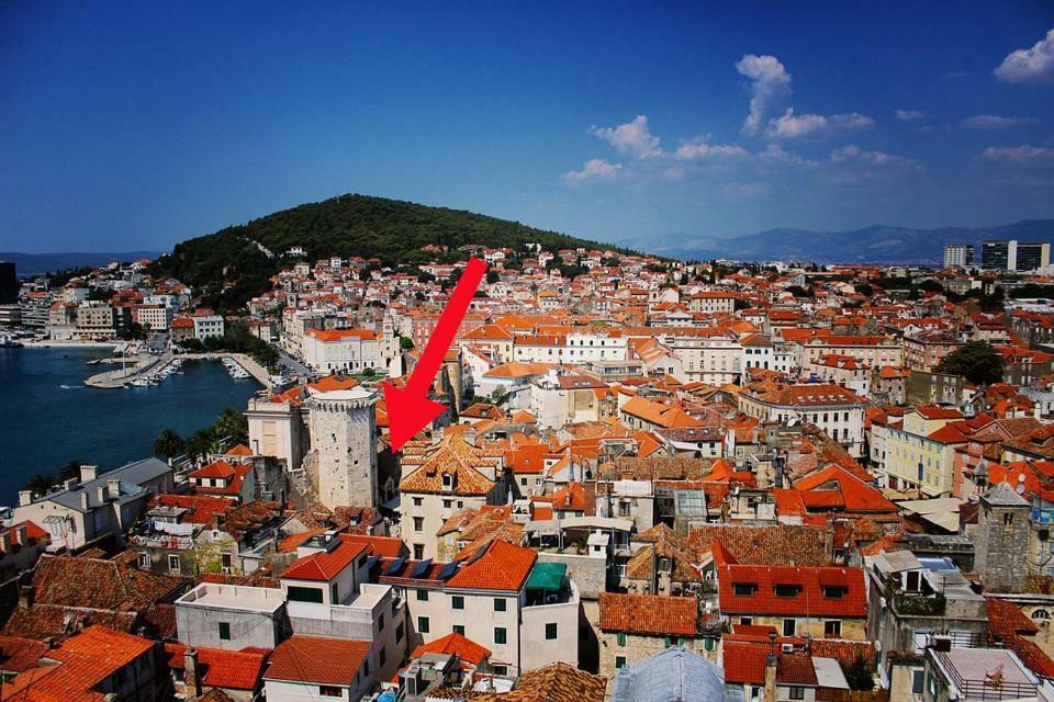 Appartamento Old Town Tower Spalato Esterno foto
