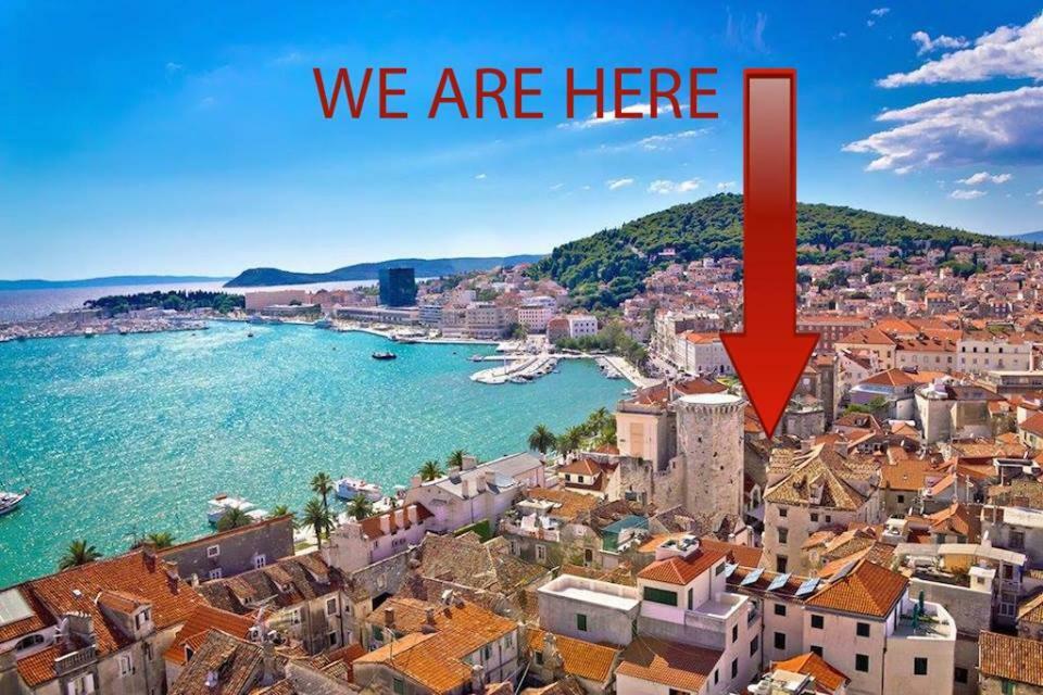 Appartamento Old Town Tower Spalato Esterno foto